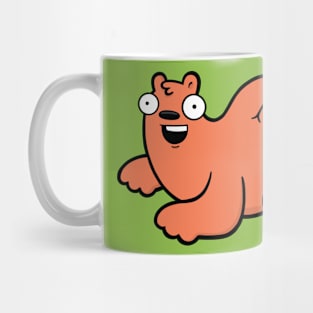 Booty Bear (Orange) Mug